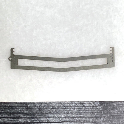 Shallow Chevron Ring Band Soldering Stencils - Clay Revolution
