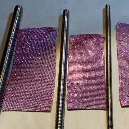 Metal Rods Set of 3 threaded Tools for polymer clay sculpting and texture wand - Clay Revolution