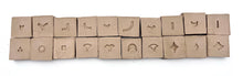 Carregar imagem no visualizador da galeria, NEW!! Clay Impression Stamp Set 1