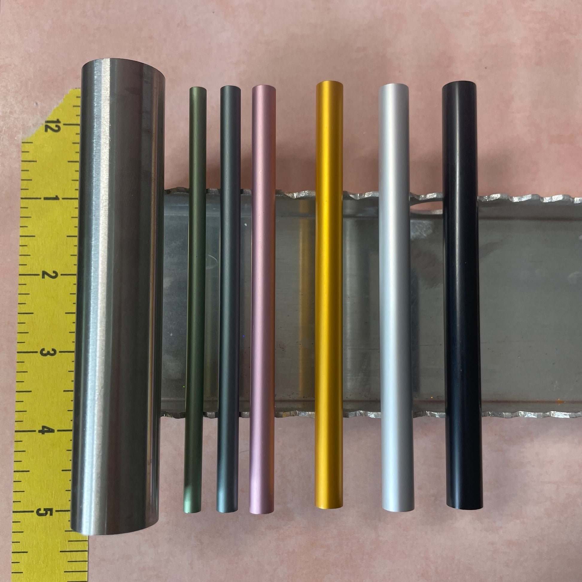 Metal Tube Forms for Huggie clay earrings, rings, hair twists, large hole beads - Clay Revolution