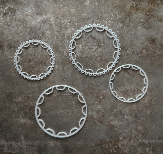 Tumble Frames by Rosy Revolver & Jessica Jordan Cote (SET OF 4) - Clay Revolution