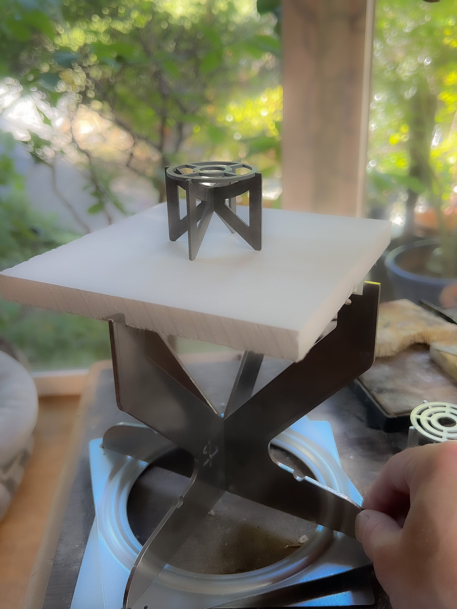 Ti-Quad Soldering Stand - Clay Revolution