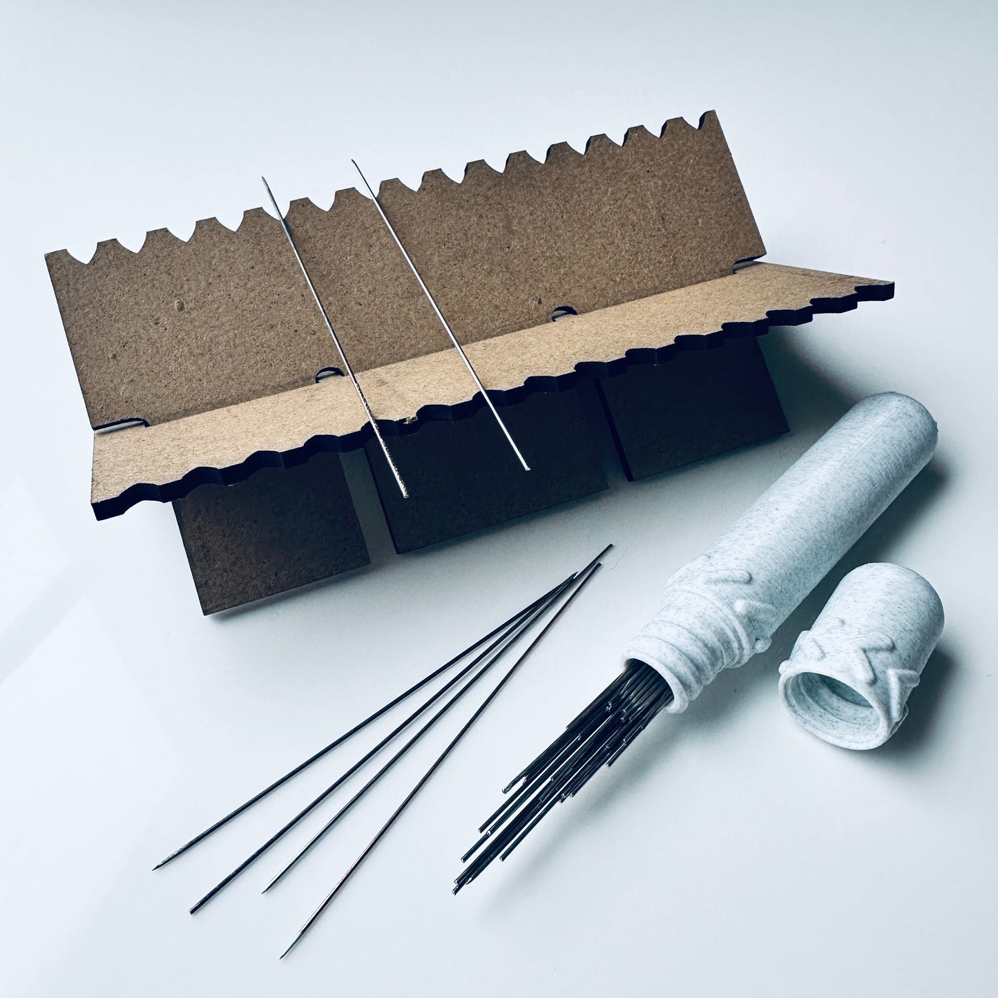 Bead Baking and Drying Rack MDF for clay, paper, and resin beads and earrings - Clay Revolution