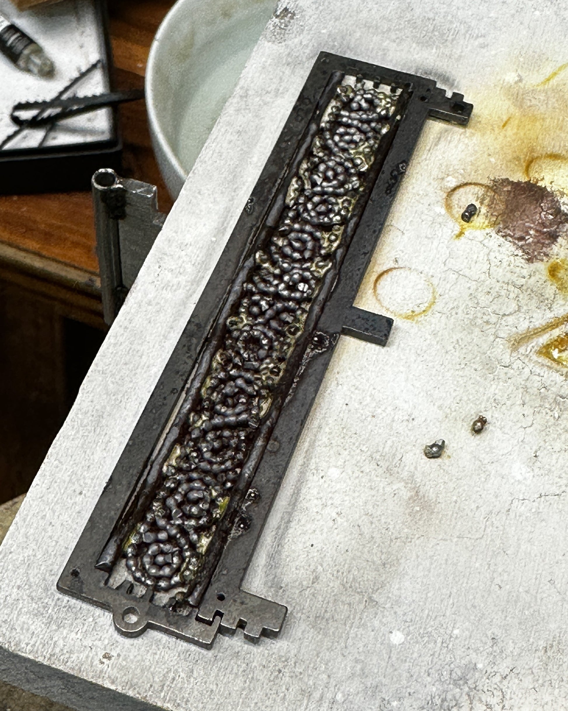 Soldering Stencils Adjustable Ring Band - Clay Revolution
