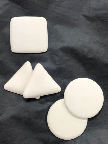 Ceramic Bisque Assorted Cabochons