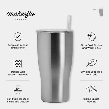 30oz Curve Tumbler - Clay Revolution