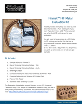Laden Sie das Bild in den Galerie-Viewer, Filamet™ - 3D Metal Printing Evaluation Kit