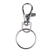 Carregar imagem no visualizador da galeria, 50ct - Assembled Keychain Rings with Lobster Clasp