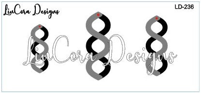 LinCora Designs Texture Mat 236 - Clay Revolution