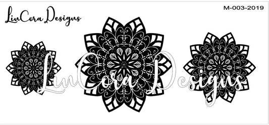 LinCora Mandala Texture Mat 003