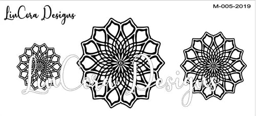 LinCora Mandala Texture Mat 005