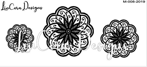 LinCora Mandala Texture Mat 008