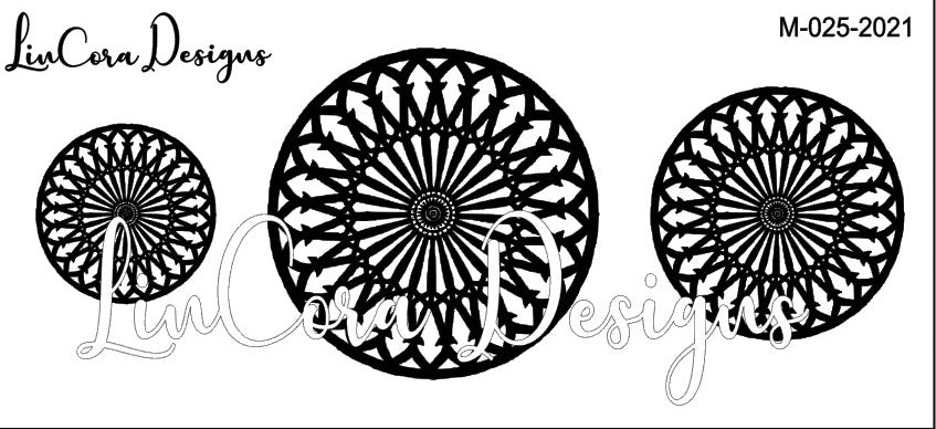 Lincora Mandala Texture Mat 025