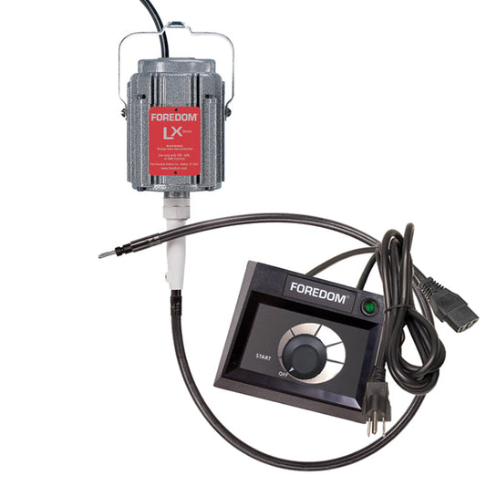 M.LX Hang-Up Motor with C.EMX-2 Dial Control - Foredom - Clay Revolution