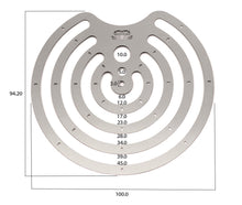 Carregar imagem no visualizador da galeria, Arc Carving Metal Rib