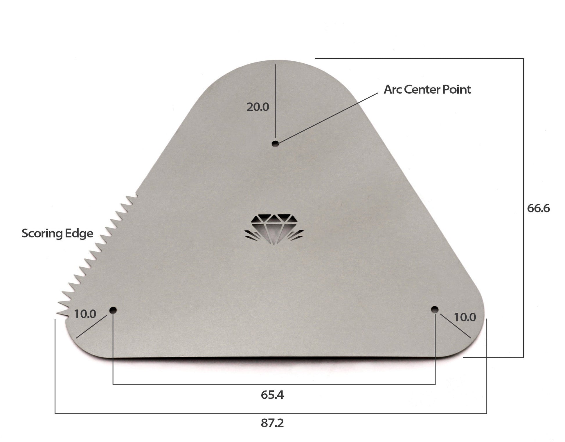 Small Metal Rib - Clay Revolution