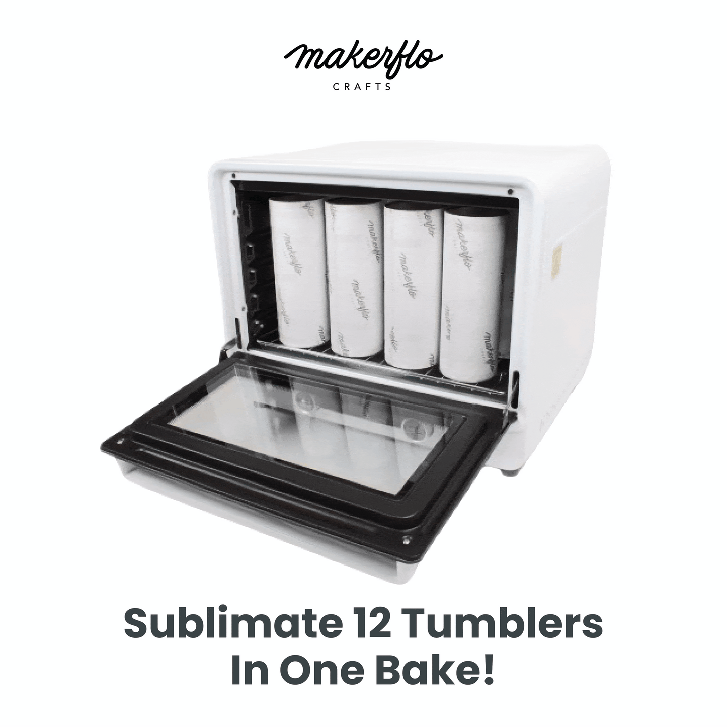 MakerFlo Sublimation Oven 40L - Clay Revolution