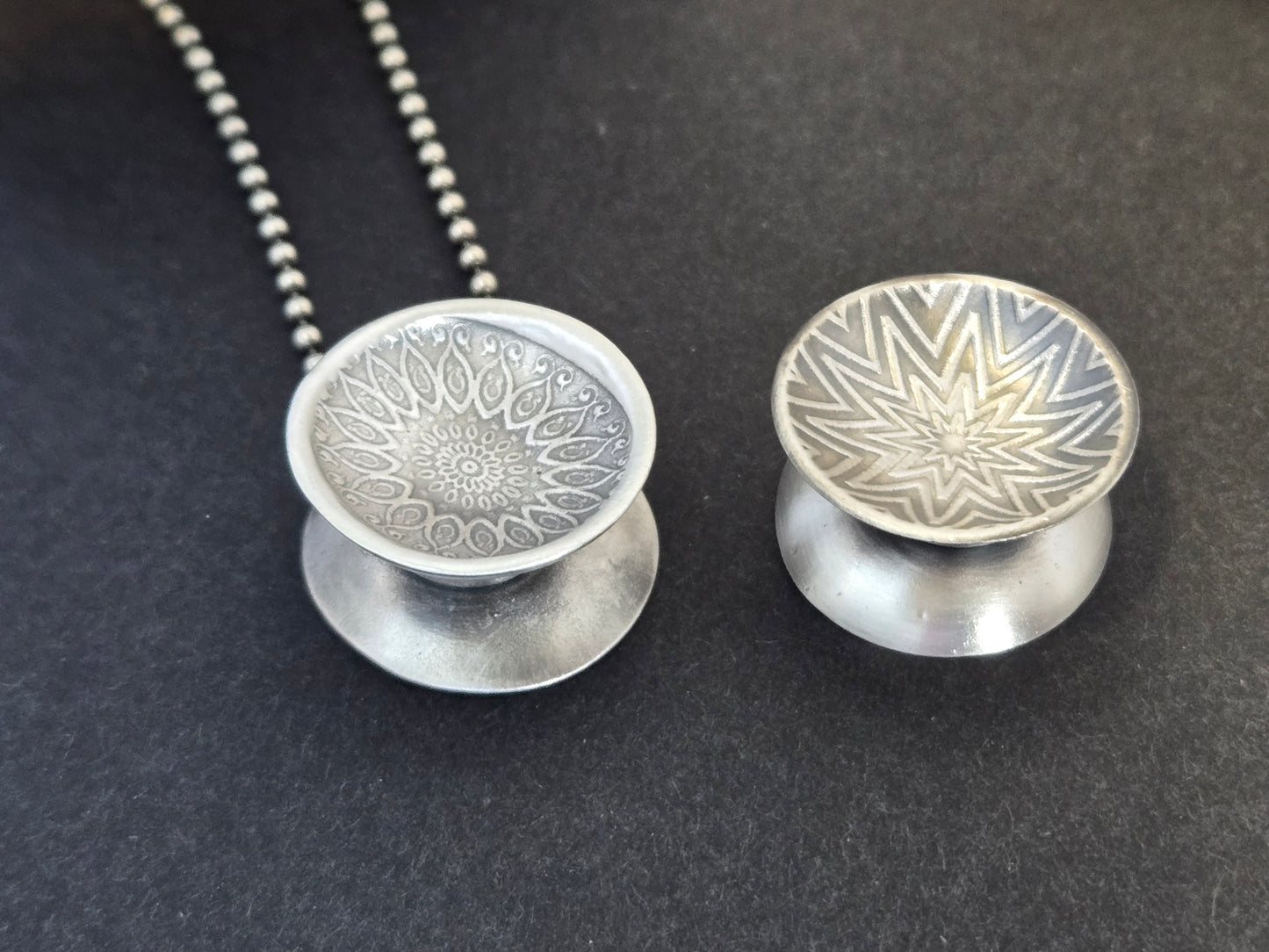 Mental Lentil: Inside-Out Lentil Pendant in Project X with Michael Marx 2-3-26 Tucson