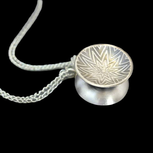 Mental Lentil: Inside-Out Lentil Pendant in Project X with Michael Marx 2-2-26 Tucson