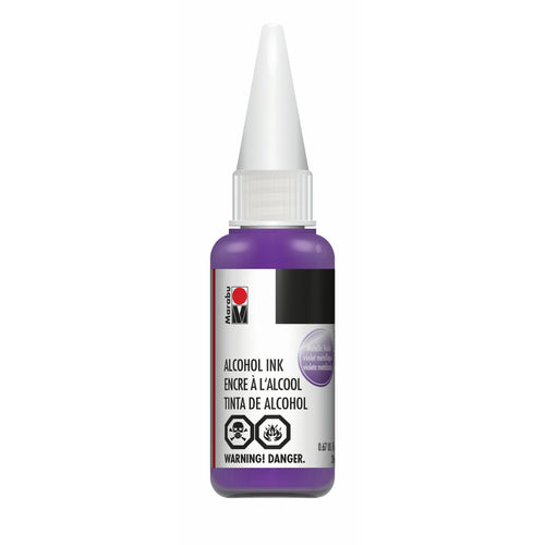 Marabu Alcohol Ink Metallic Violet 20ml