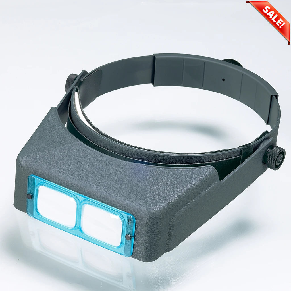 Donegan OptiVISOR DA-5 2.5 X Magnification at 8" - Clay Revolution
