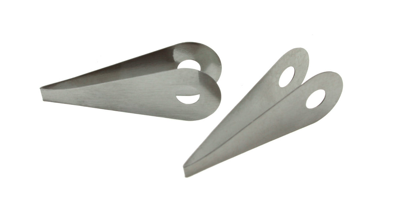 Replacement Classic Carving Tools Blades — P Series (2 pcs) - Clay Revolution