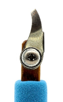 P15 Curved Square Tip 3 mm Carving Tool - Clay Revolution