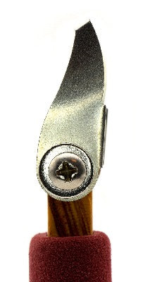 P23 Curved Square Tip 12 mm Carving Tool - Clay Revolution