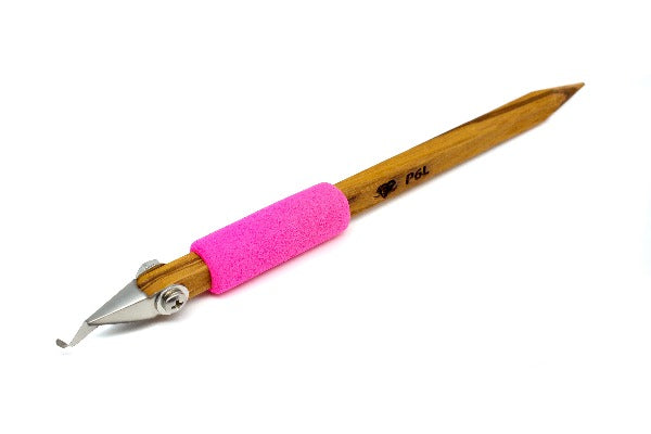 P6L Hook Tip Carving Tool (Left Handed) - Clay Revolution