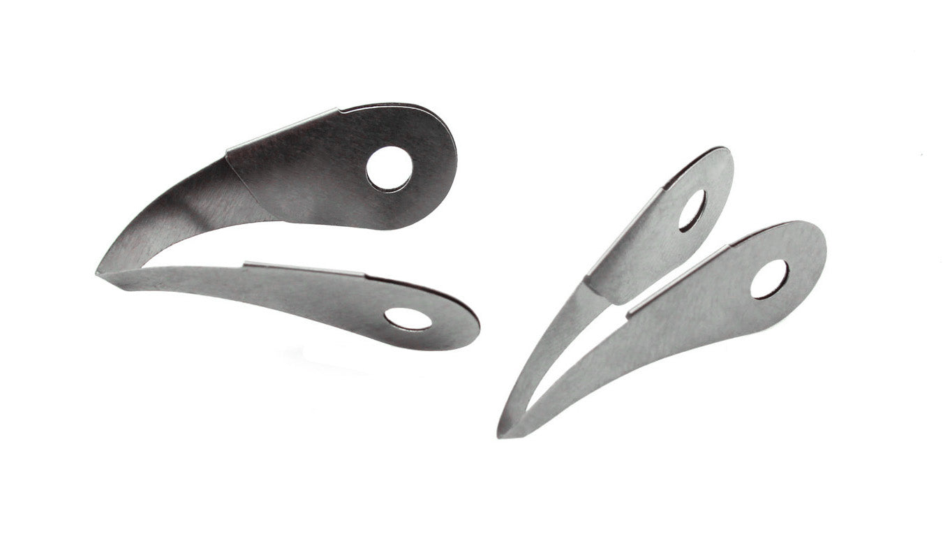 Replacement Ergonomic Carving Tool Blades — K Series (2 pcs) - Clay Revolution