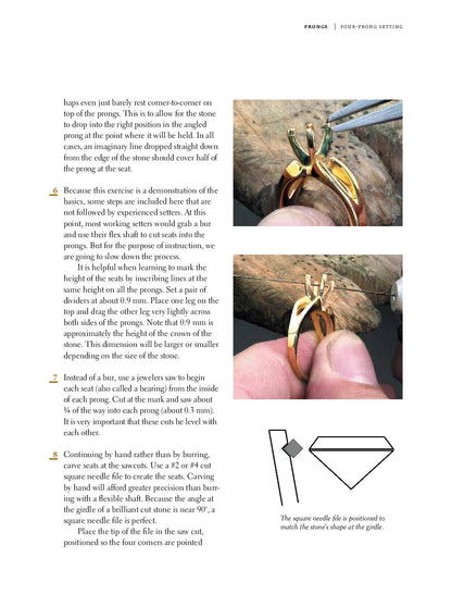 Professional Stonesetting, A Contemporary Guide to Traditional Setting Techniques - Alan Revere - Clay Revolution