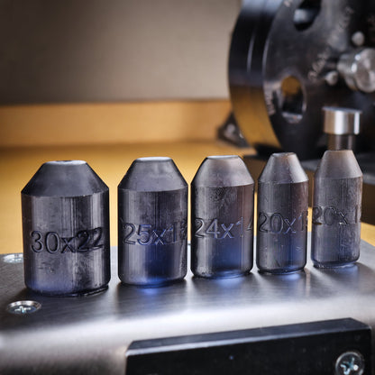 Oval Disc Cutter Centering Dies - Clay Revolution