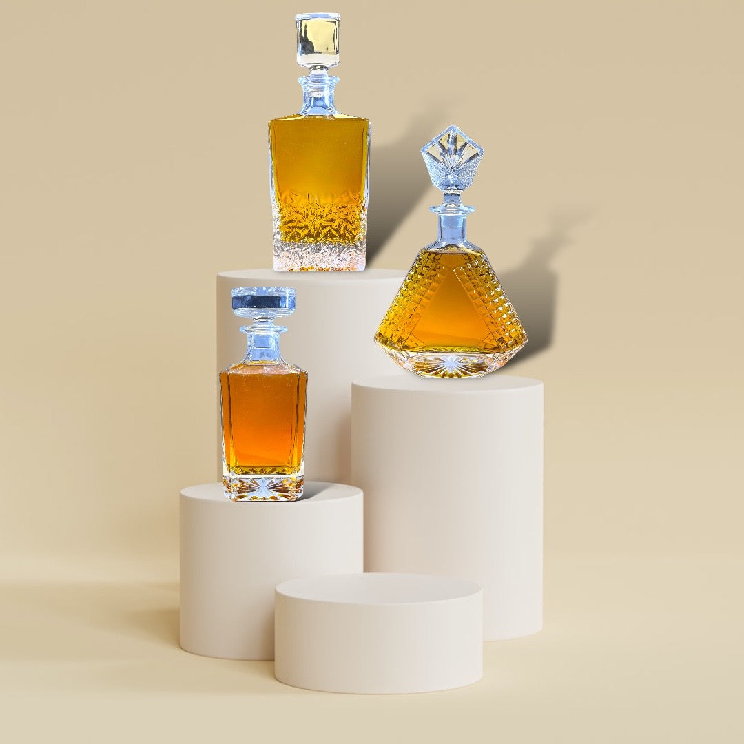 Whiskey Decanter - Square - 750ML - Clay Revolution