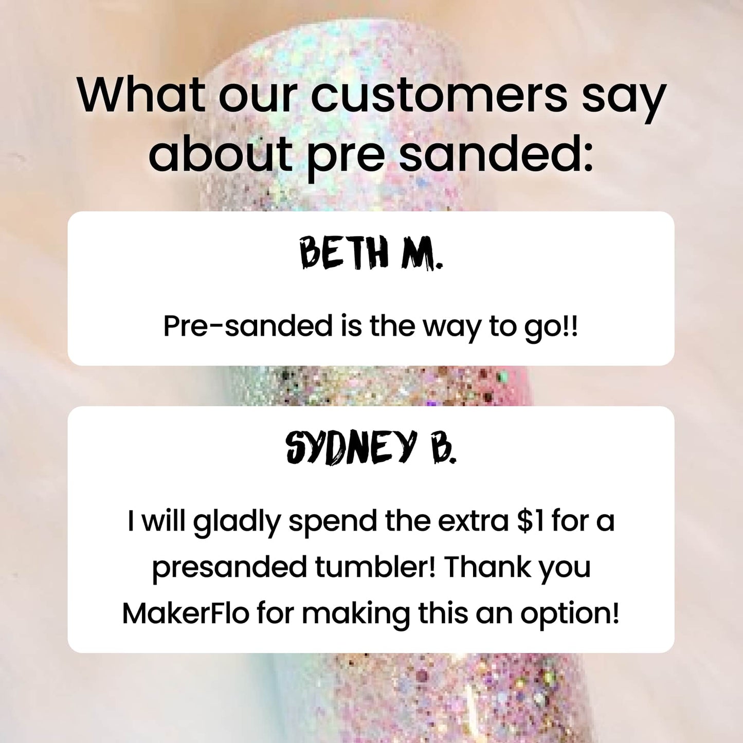 Pre-Sanded 20oz Skinny Tumbler - Clay Revolution