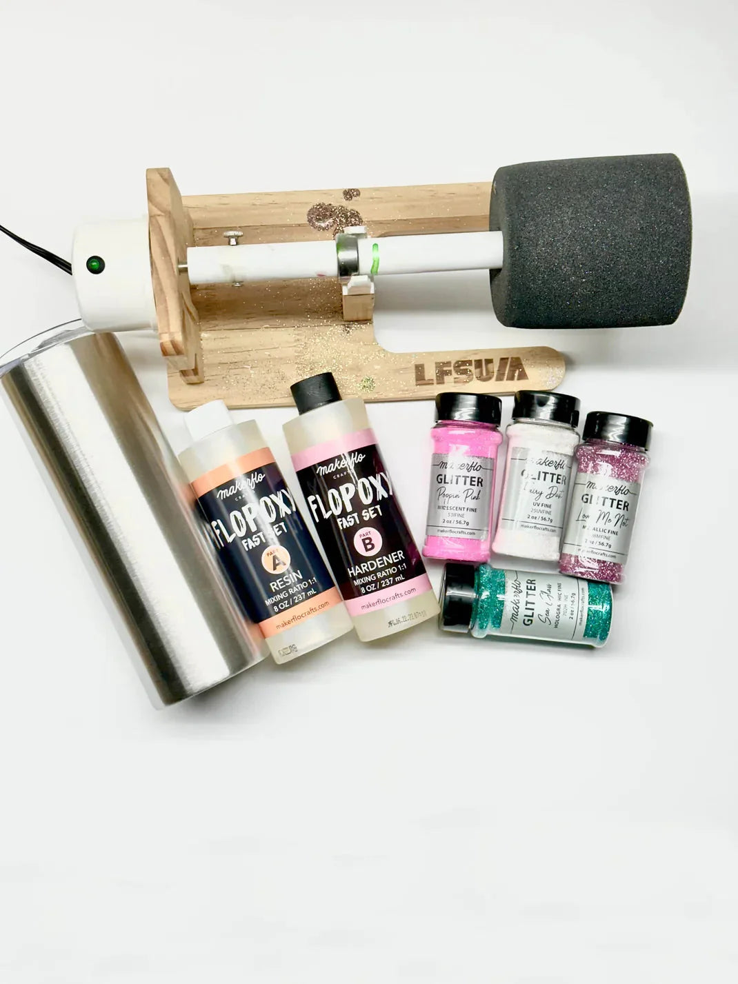 Flopoxy Fast Set Resin + Hardener Epoxy - Clay Revolution