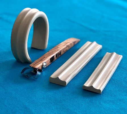 R16 Double Concave Handheld Clay Extruder - Clay Revolution
