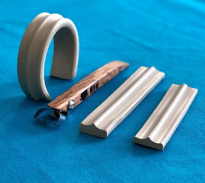 R16 Double Concave Handheld Clay Extruder - Clay Revolution