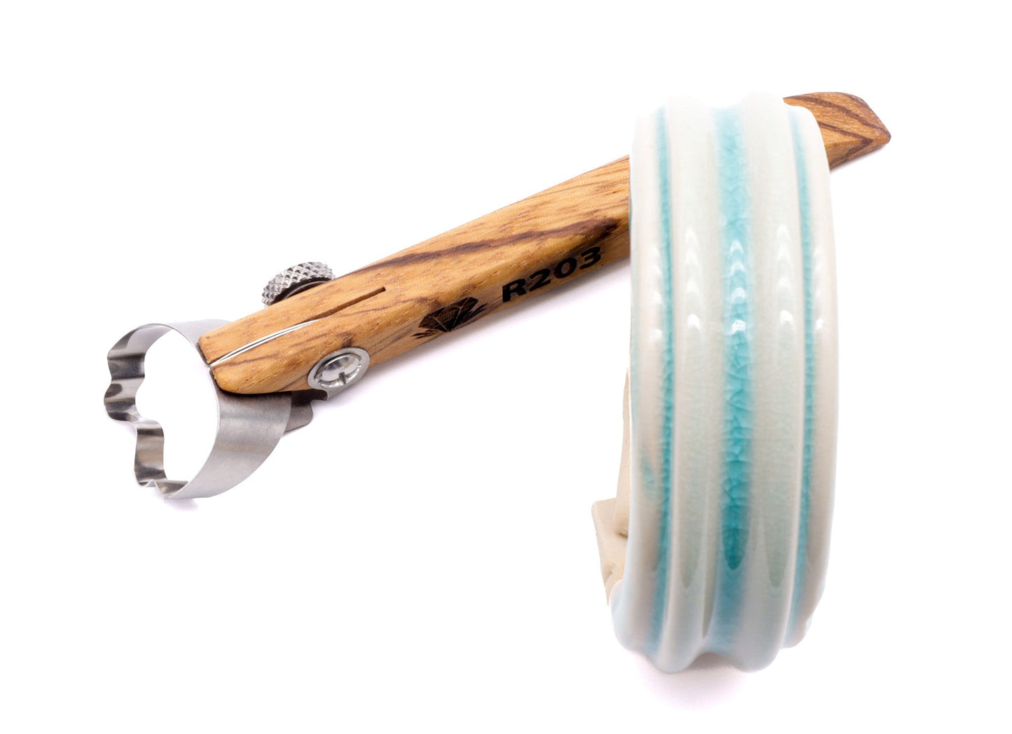 R203 Frog XL Handheld Clay Extruder - Clay Revolution