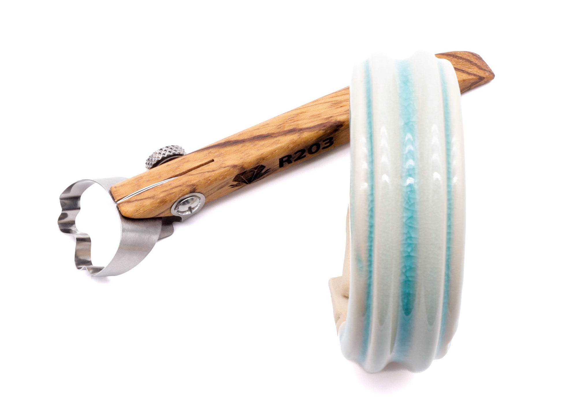 R203 Frog XL Handheld Clay Extruder - Clay Revolution