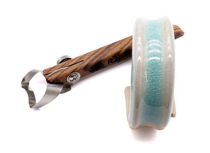 R204 Concave XL Handheld Clay Extruder - Clay Revolution