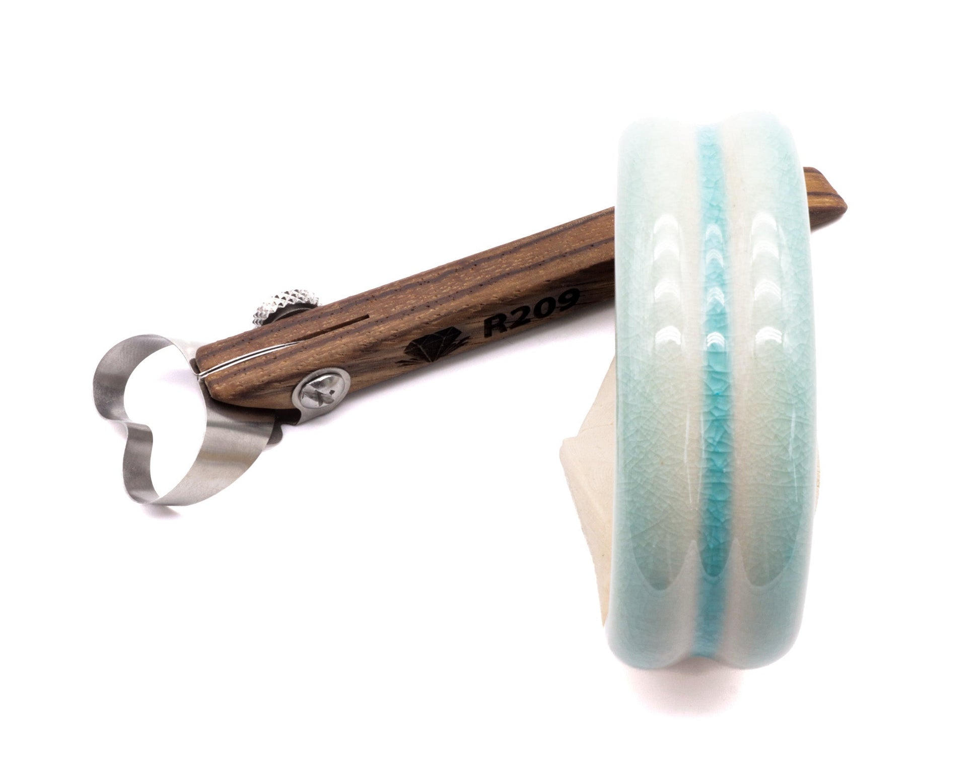 R209 Double Round XL Handheld Clay Extruder - Clay Revolution