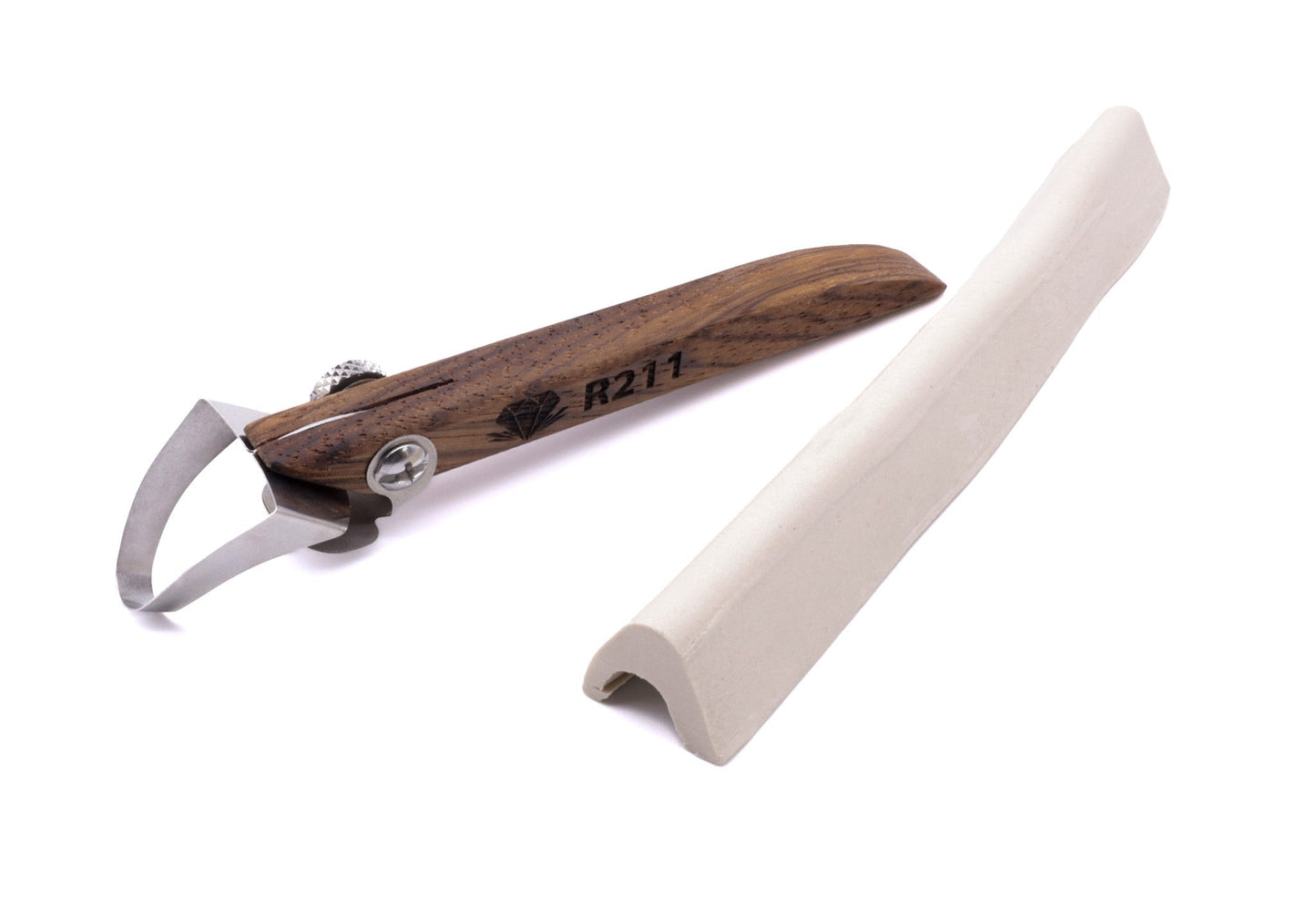 R211 Round Trapezoid Wall XL Handheld Clay Extruder - Clay Revolution