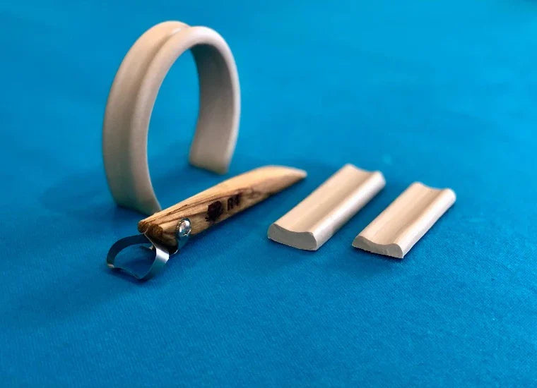 R4 Concave Handheld Clay Extruder - Clay Revolution