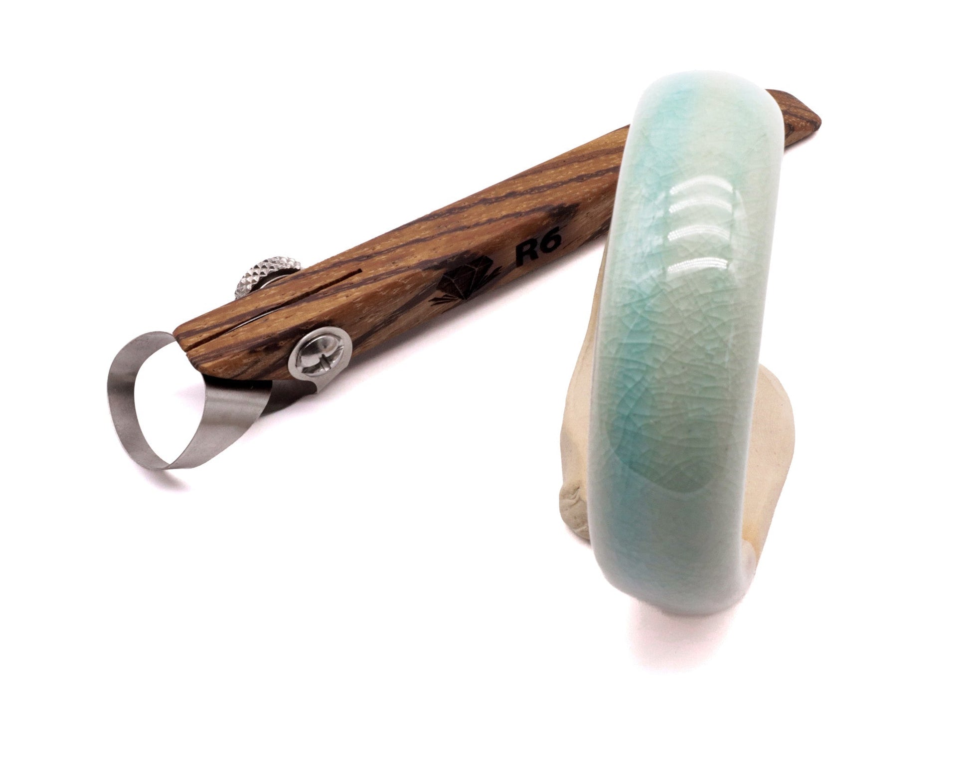 R6 Oval Handheld Clay Extruder - Clay Revolution