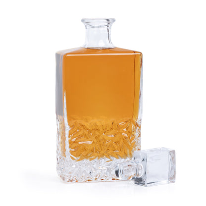 Whiskey Decanter - Rectangle - 700ML - Clay Revolution