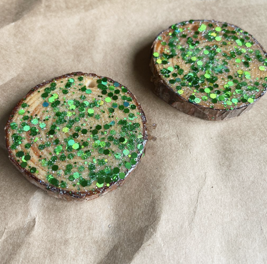 Pine Wood Bark Slices - Clay Revolution