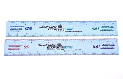 Shrink Ruler (Double-Sided, Sold Individually) - Clay Revolution