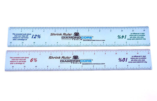 Shrink Ruler (Double-Sided, Sold Individually) - Clay Revolution