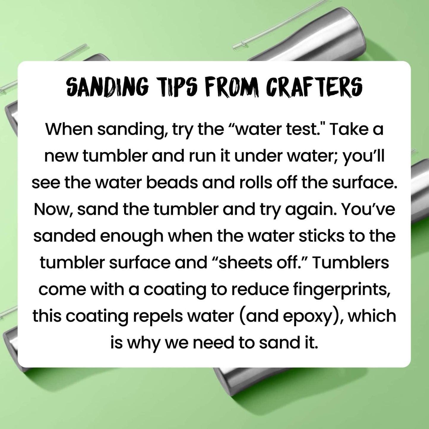 Pre-Sanded 30oz Tumbler - Clay Revolution