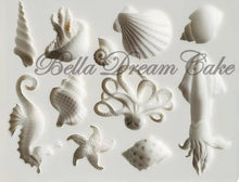 Carregar imagem no visualizador da galeria, Seashell Starfish Sea Lion Marine Life Silicone Mold